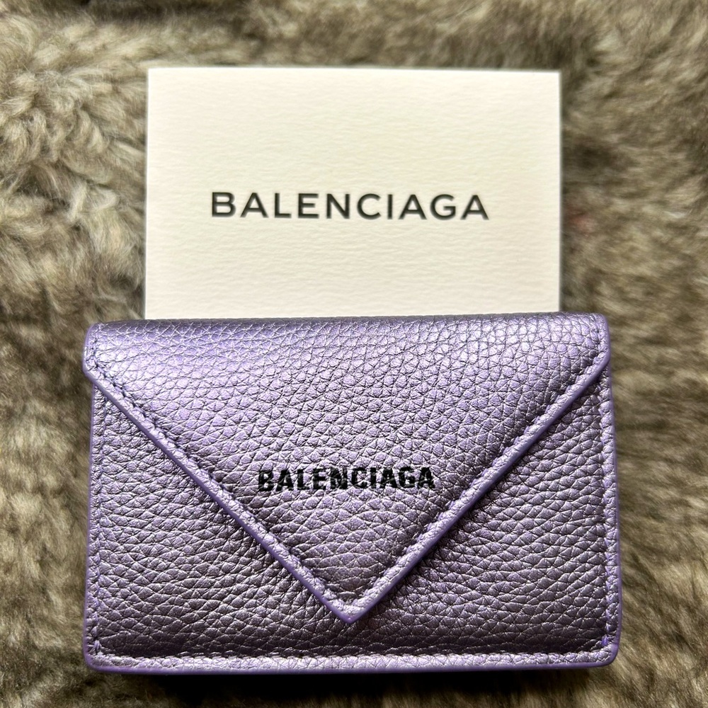 Never Worn BALENCIAGA Calf Wallet/Card Case